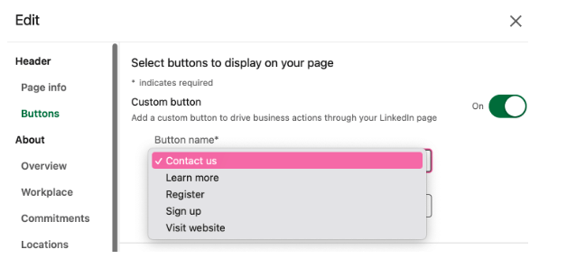 buttons' display on wordpress