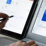 Krynica-zdroj,,Poland,-,July,11,,2017:,Businessman,Using,Google,Analytics