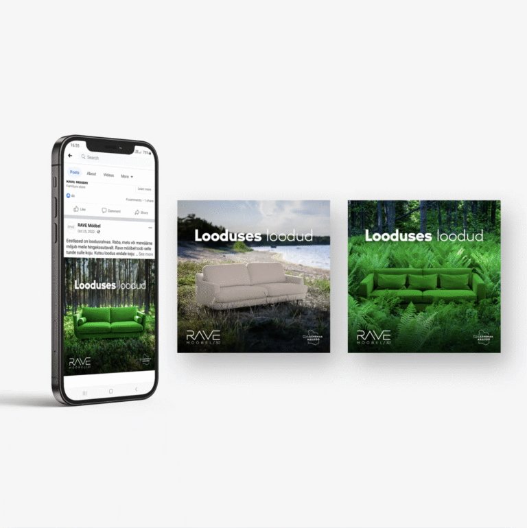 RAVE Mööbel - imagokampaania