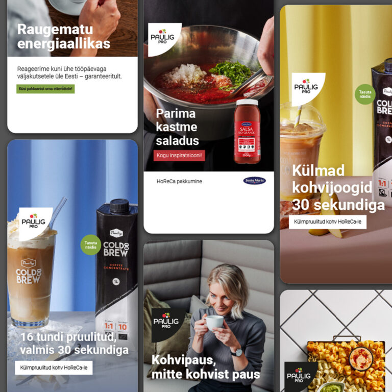 Paulig PRO B2B kampaaniad